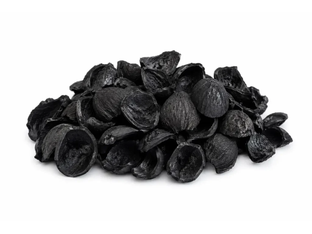 Palm Kernel Shell Charcoal from IDEABORNEO, an Indonesian biomass supplier for B2B wholesale and export buyers